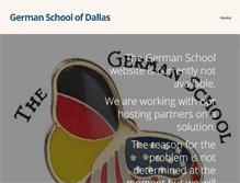 Tablet Screenshot of germanschooldallas.com